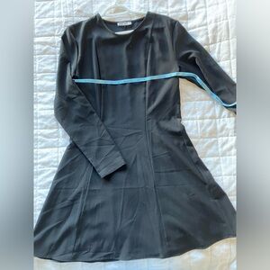 Zara long sleeve mini dress